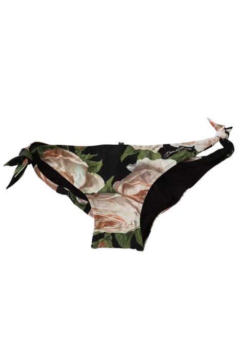 dolce gabbana black rose print bottom|Dolce & Gabbana .